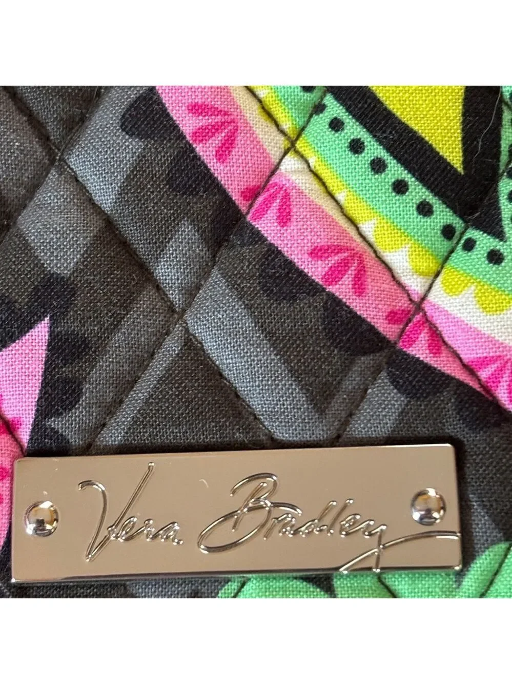 Vera Bradley Quilted Floral Tablet Sleeve - Pink, Yellow, Green